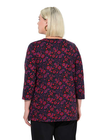 Ulla Popken Longshirt in schwarz