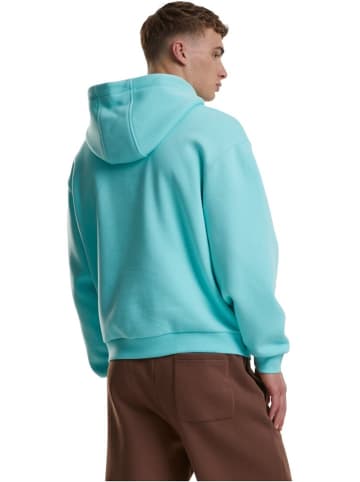 Urban Classics Sweatshirt FLUFFY in Blau