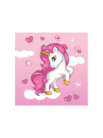 Einhorn Handtuch 30x30cm – Weich & bunt für Kinder