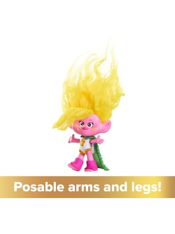 Mattel DREAMWORKS TROLLS Gemeinsam Stark Königin Poppy Plüschhaar 3+ HNF07