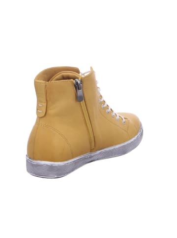 Andrea Conti Stiefeletten/Boot in gelb