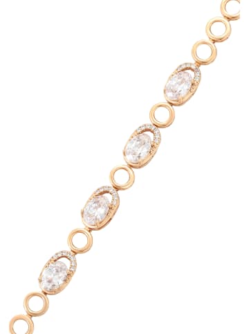 NAEMI Women Bracelet in Rose Gold White