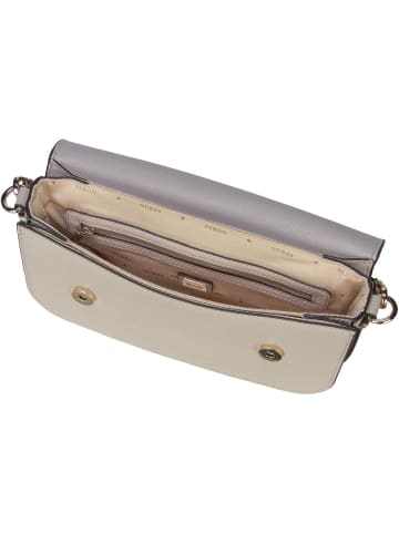 Guess Schultertasche Brynlee Triple Compartment Flap Crossbody in Stone