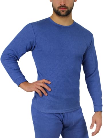 normani Herren Thermo-Unterhemd in Blau