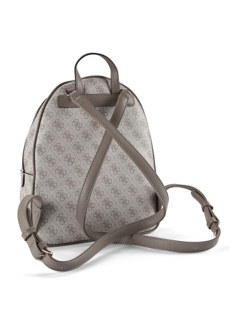 Guess Manhattan II Daypack 33 cm in dark taupe logo