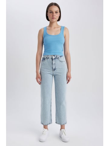 DeFacto Crop-Top FITTED in Blau