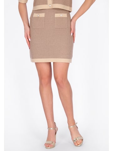 faina Women Skirt in taupe beige