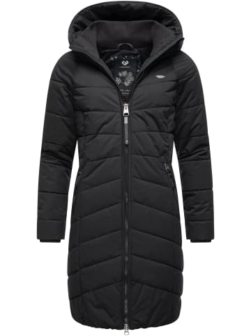 ragwear Steppmantel Dizzie Coat in Black