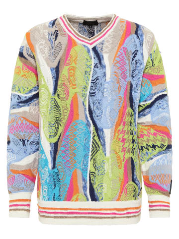 Carlo Colucci Strickpullover Cucinato in Weiß