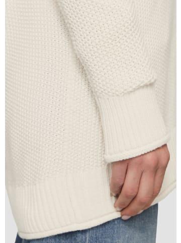 QS Strickjacke langarm in Creme
