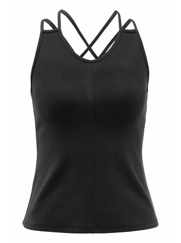 Hessnatur Hessnatur Top Fitted ACTIVE COMFORT aus Bio-Baumwolle in schwarz