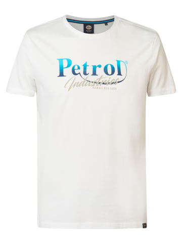 Petrol Industries T-Shirt mit Aufdruck Summerdrive in Weiß