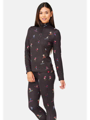 Krimson Klover Baselayer-Top Multi Skiers in black