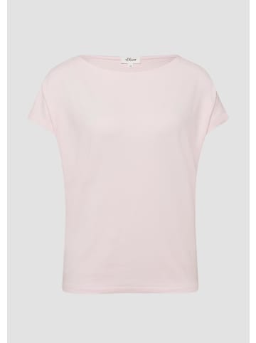 s.Oliver T-Shirt in 4116_zartrosa