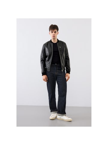 Bolongaro Trevor Lederjacke Lerwick Bomber XT in schwarz