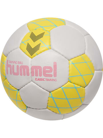 Hummel Handball Hmlclassic Erwachsene in OFF WHITE/YELLOW/LIGHT BLUE