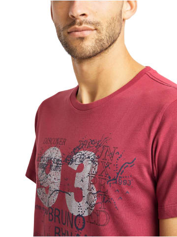 Bruno Banani T-Shirt SMITH in Rot