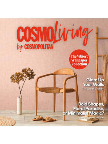 A.S. Création Tapete Soft Linen in Apricot 