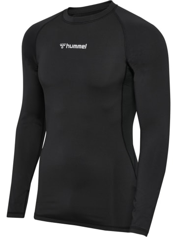 Hummel T-Shirt "Hmlbl Performance Tee L/S" in Schwarz