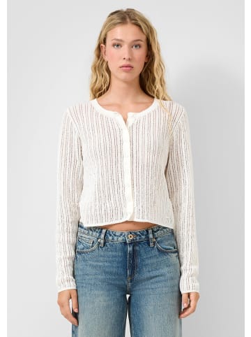 QS Strickjacke in 0300_creme