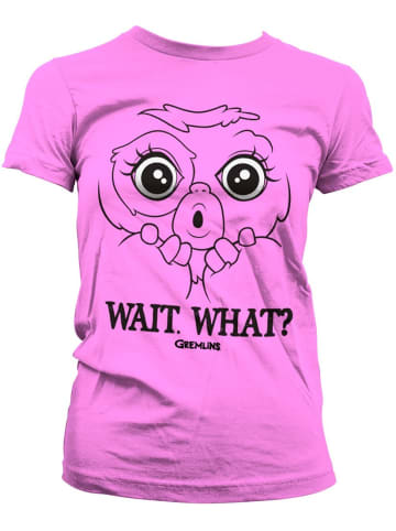Gremlins Shirt "Wait. What? Girly Tee" in Rosa