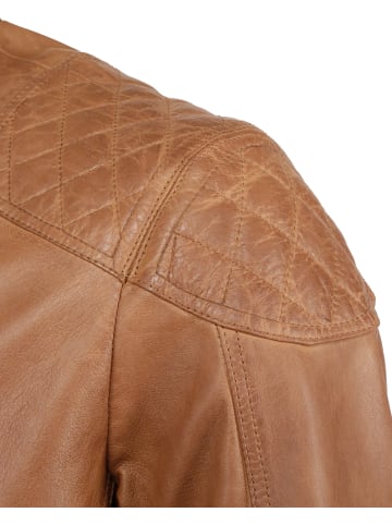 Mustang Lederjacke Max in cognac