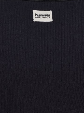 Hummel T-Shirt "Pulse Seamless Rib W T-Shirt S/S" in Schwarz