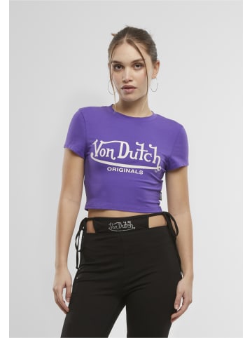 Von Dutch T-Shirt in purple
