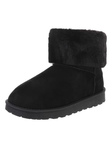 Ital-Design Stiefelette in Schwarz