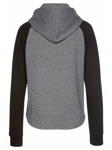 Bench Kapuzensweatshirt in grau-schwarz
