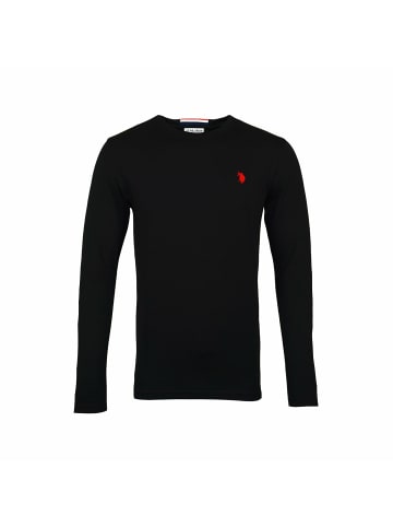 U.S. Polo Assn. U.S. Polo Assn. Longsleeve Longsleeve Shirt R-Neck Sweater in black