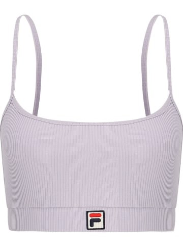 Fila Top "Lavaur Cropped Rib Top" in Lila