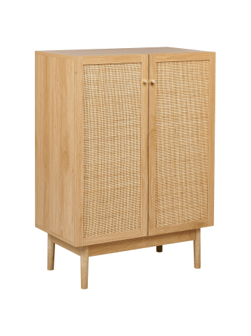 Beliani Sideboard NIVO in Braun - (W) 73 x (H) 102 x (L) 41 cm
