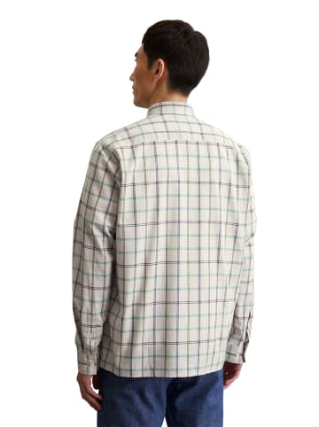 Marc O'Polo Hemd regular in multi/ eucalyptus
