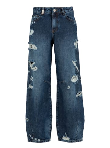 2Y Studios Loose Fit Jeans in mid blue