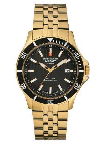 Swiss Alpine Military by Grovana Analoguhr für Herren in uni