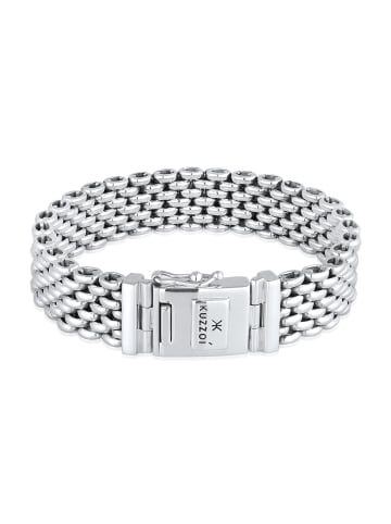 KUZZOI Armband 925 Sterling Silber in Silber