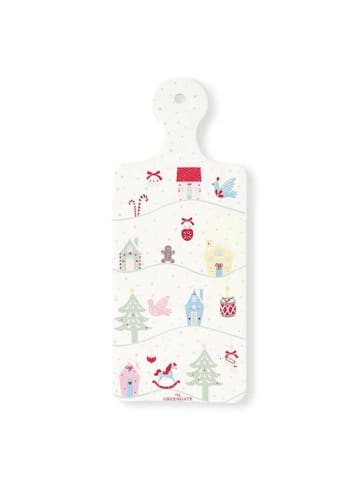 Untersetzer LAURA WEIHNACHTEN Weiß Frühstücksbrett 12x29 cm