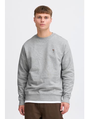 !SOLID Rundhalspullover SDNOOAM in Grau