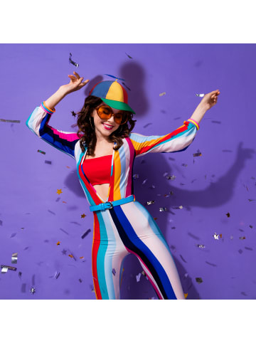 relaxdays 10 x Propeller Mütze in Bunt