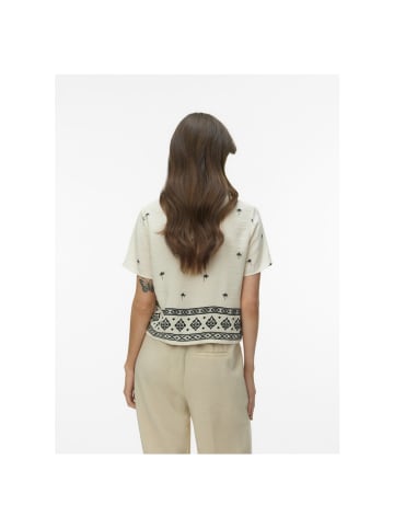 Vero Moda Halbarmbluse in birch