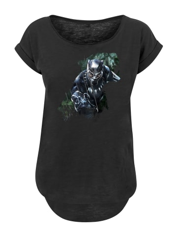F4NT4STIC T-Shirt Marvel Black Panther Wild Sillhouette in schwarz