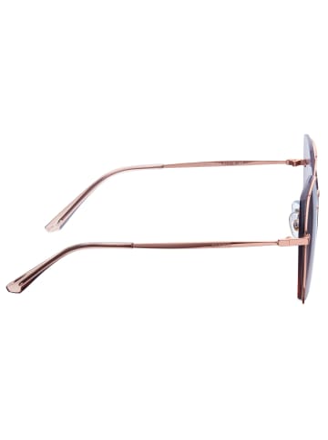 Bertha Polarisierte Sonnenbrille "Renata" in Roségold/Rosa