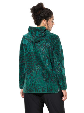 Ulla Popken Sweatshirt in flaschengrün