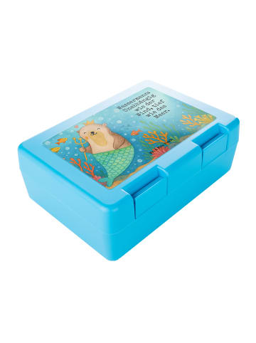 Mr. & Mrs. Panda Bento Box Wassermann Astrologie Design mit Spruch in Weiß