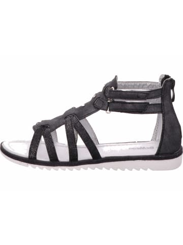 Be Mega Sandale in schwarz