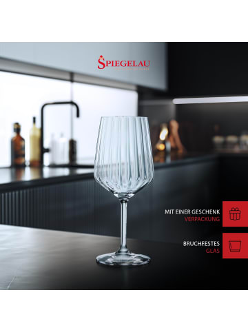 Spiegelau 12er Set Rotweingläser Lifestyle in Transparent 630 ml in transparent
