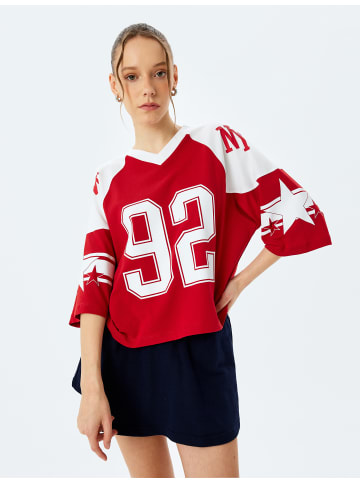 KOTON T-shirt in Rot