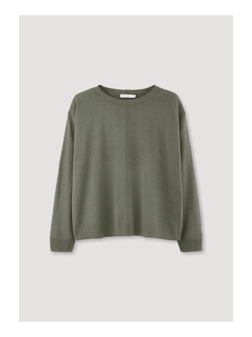 Hessnatur Pullover in oliv