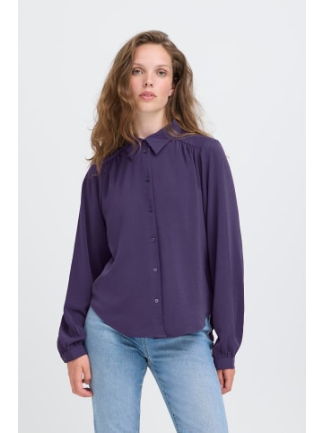 ICHI Langarm - Hemd IHKIMMIE in Patriot Blue